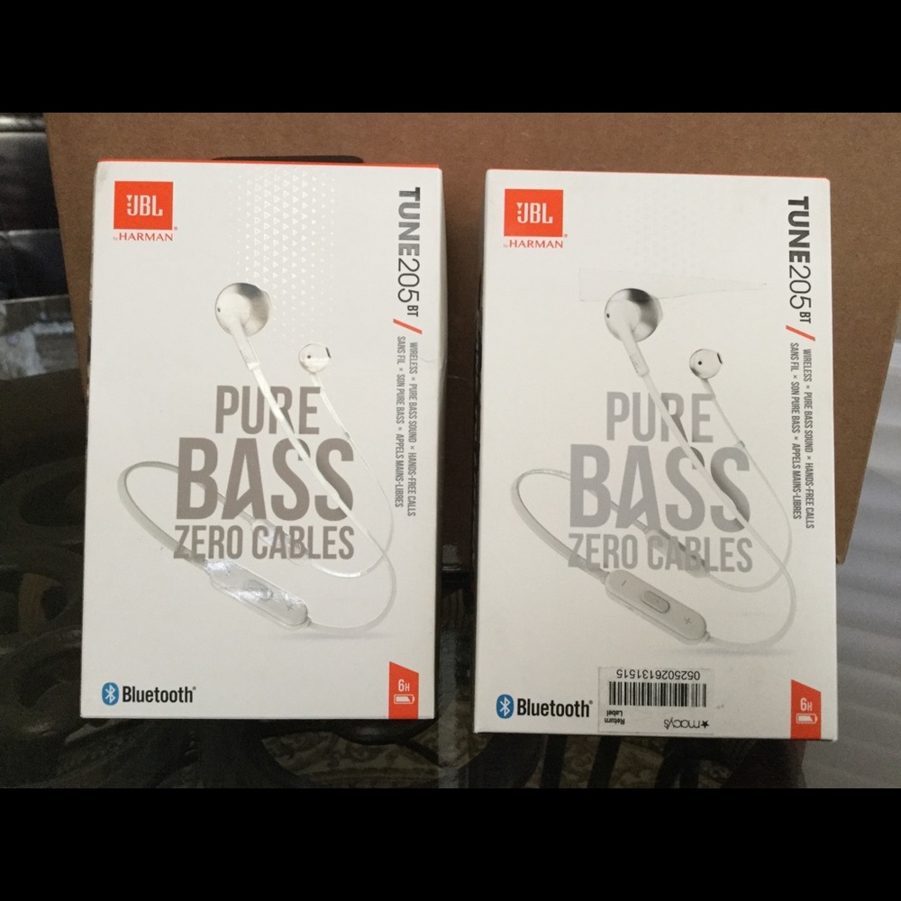 JBL Pure Bass Zero Cable earbuds